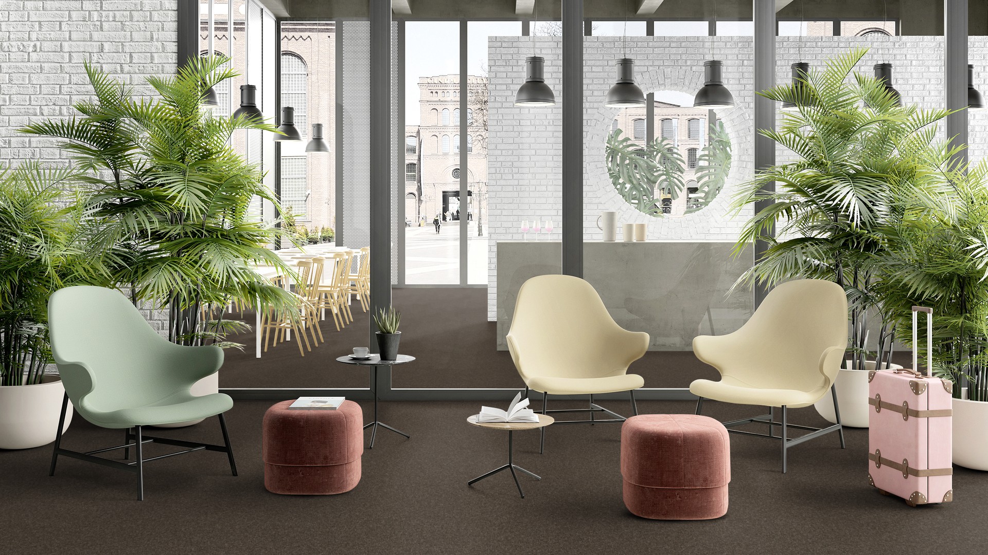 Ковровая плитка Medusa Tile 43 (500*500*5 мм) — купить в Бийске